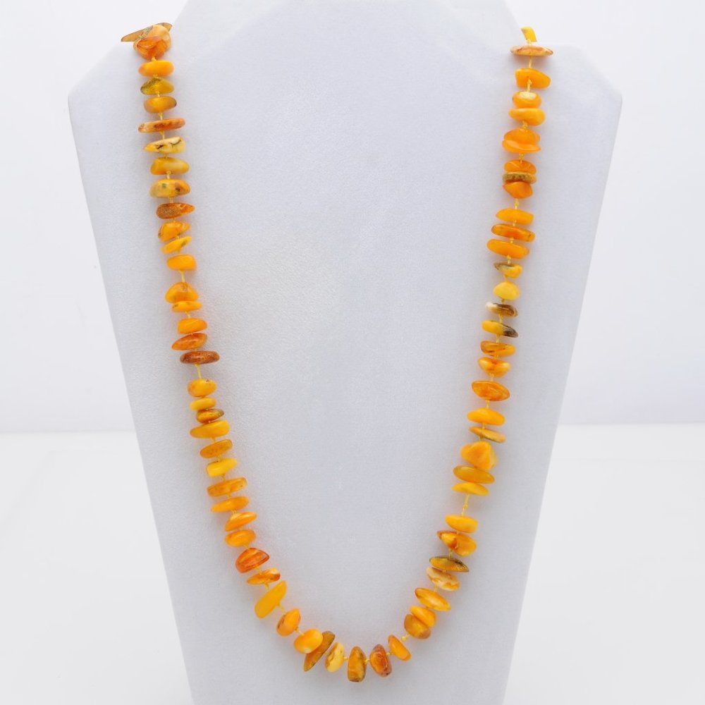 Baltic Amber Nuggets on cord Necklace